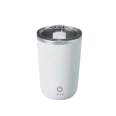 Verk 07375 Samomiešacia šálka na kávu 350 ml, ružová