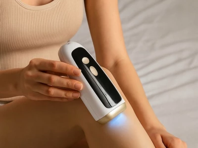 Verk 24589 IPL Epilátor pro trvalé odstranění chloupků, růžový