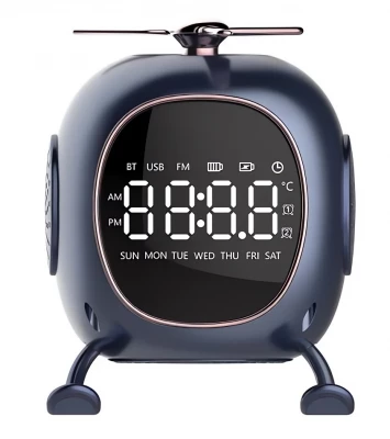 Verk 27502 Aromaterapeutický Bluetooth budík s reproduktorem, modrý