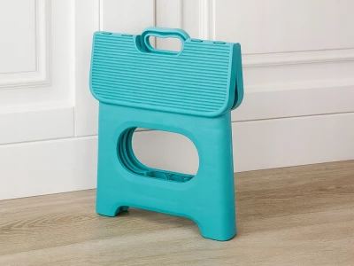 Verk 27478 Protiskluzová skládací stolička 23 x 16 x 20 cm, modrá