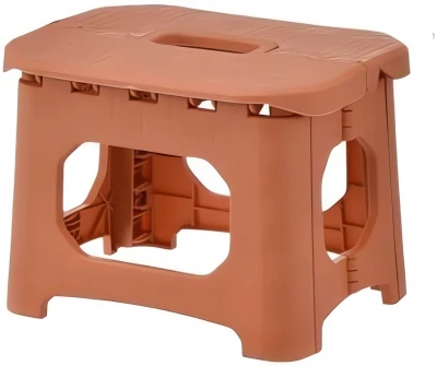 Verk 27478 Protiskluzová skládací stolička 23 x 16 x 20 cm, oranžová
