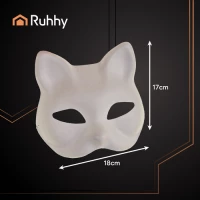 Ruhhy 26000 Sada kreativních kočičích masek 10 ks