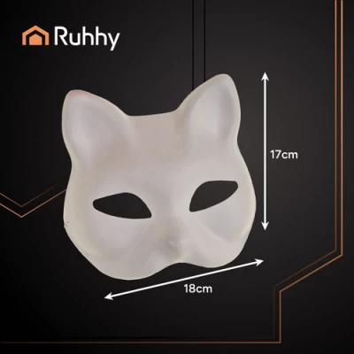 Ruhhy 26000 Sada kreativních kočičích masek 10 ks