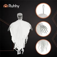 Ruhhy 26124 Bílá závěsná kostra, HALLOWEEN