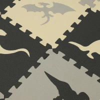 Kruzzel 25785 Kontrastní pěnové puzzle 30,5 x 30,5cm, 35 dílků