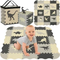 Kruzzel 25785 Kontrastní pěnové puzzle 30,5 x 30,5cm, 35 dílků