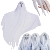 Ruhhy 25957 Halloweenská dekorace ve tvaru ducha 75 cm, 3 ks