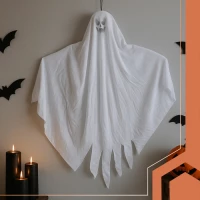 Ruhhy 25957 Halloweenská dekorace ve tvaru ducha 75 cm, 3 ks