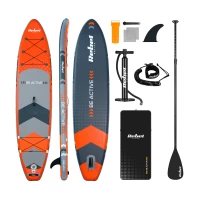 Rebel RBA-4500 Paddleboard SUP s příslušenstvím 350 cm, 135 kg, oranžový