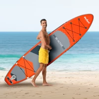 Rebel RBA-4500 Paddleboard SUP s příslušenstvím 350 cm, 135 kg, oranžový