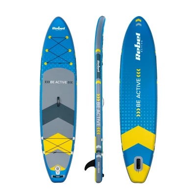 Rebel RBA-4500 Paddleboard SUP s príslušenstvom 350 cm, 135 kg, modrý