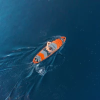 Rebel RBA-4507 Paddleboard SUP s príslušenstvom 335 cm, 140 kg, oranžový
