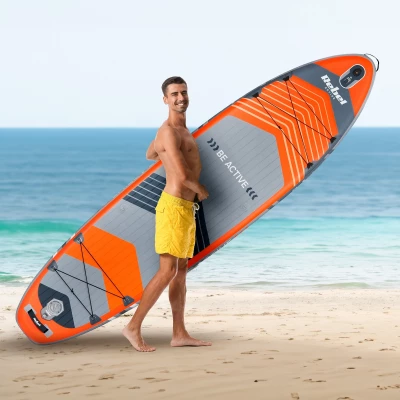 Rebel RBA-4507 Paddleboard SUP s príslušenstvom 335 cm, 140 kg, oranžový