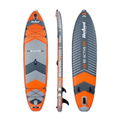 Rebel RBA-4507 Paddleboard SUP s príslušenstvom 335 cm, 140 kg, oranžový