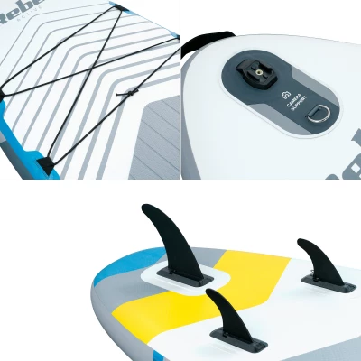 Rebel RBA-4507 Paddleboard SUP s příslušenstvím 335 cm, 140 kg, bílý