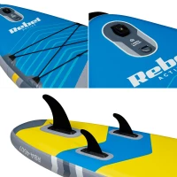 Rebel RBA-4507 Paddleboard SUP s příslušenstvím 335 cm, 140 kg, modrý