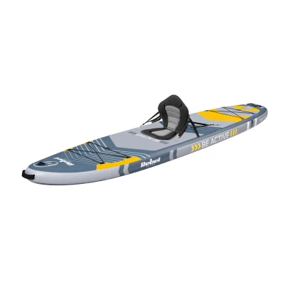 Rebel RBA-4507 Paddleboard SUP s príslušenstvom 335 cm, 140 kg, sivý