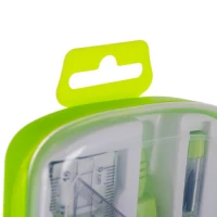 Maaleo 26170 Geometrická súprava v kufríku 10 kusov, zelená