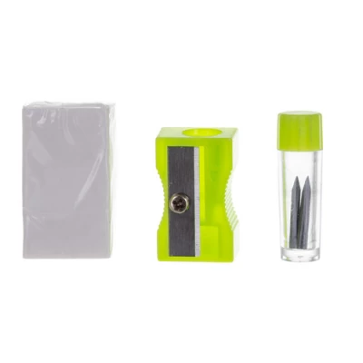 Maaleo 26170 Geometrická súprava v kufríku 10 kusov, zelená