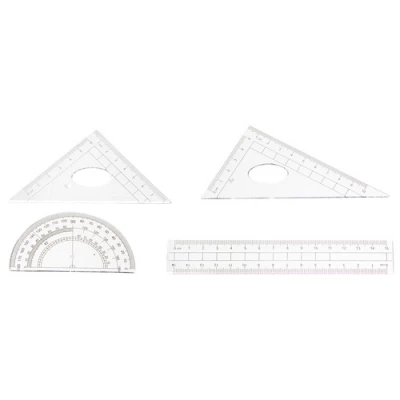Maaleo 26170 Geometrická súprava v kufríku 10 kusov, zelená