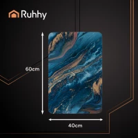 Ruhhy 25959 Koupelnová předložka 60 x 40 cm, modrá