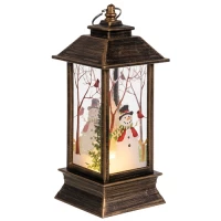 Ruhhy 26754 LED vánoční lucerna 12,5 cm, měděná
