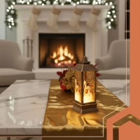 Ruhhy 26754 LED vánoční lucerna 12,5 cm, měděná
