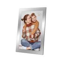 Kruger&Matz KM1101 Digitální fotorámeček Frameo WiFi, 10,1 palců, stříbrný