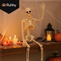 Ruhhy 26027 Lidská kostra dekorace na Halloween 40 cm 