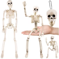 Ruhhy 26027 Lidská kostra dekorace na Halloween 40 cm 