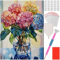 Maaleo 26770 Diamantové malování 40 x 30 cm, Kytice