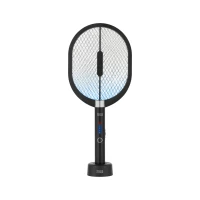 Teesa TSA0163.1 Elektrická plácačka na muchy s UV svetlom, 3 v 1, čierna
