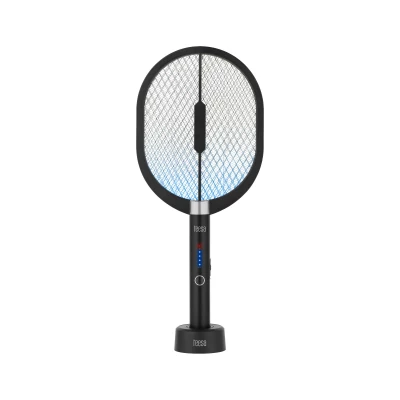 Teesa TSA0163.1 Elektrická plácačka na muchy s UV svetlom, 3 v 1, čierna