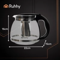 Ruhhy 26066 Konvice na čaj se sítkem, 2 l 