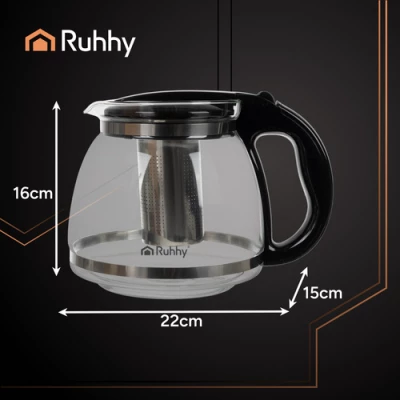 Ruhhy 26066 Konvice na čaj se sítkem, 2 l 