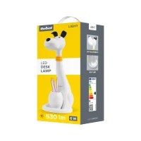 Rebel KOM1015.1 Stolní LED lampa s držákem na tužky, pes