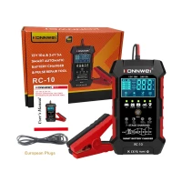 Konnwei RC-10 Nabíječka akumulátorů s automatikou 12 - 24 V, 5 A / 10 A