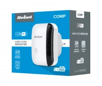 Rebel KOM1030 WiFi zesilovač signálu, 300Mb/s, bílý