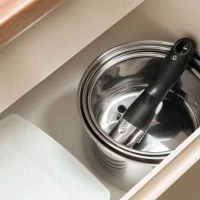 Teesa TSA0148 Sada nerezových hrnců s odnímatelnou rukojetí COOK EXPERT 3 ks