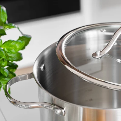 Teesa TSA0141 Sada hrncov z nehrdzavejúcej ocele COOK EXPERT MASTER 3 ks
