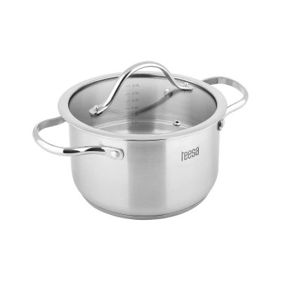 Teesa TSA0141 Sada hrncov z nehrdzavejúcej ocele COOK EXPERT MASTER 3 ks