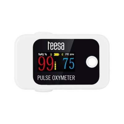 Teesa TSA8071 Pulzný oxymeter na prsty LCD, Bluetooth, PX70