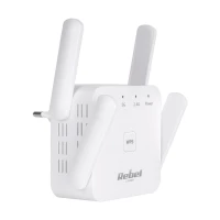 Rebel KOM1032 WiFi zesilovač signálu, 2,4+5 GHz, bílý
