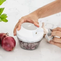 Teesa TSA0197 Ruční sekáček na zeleninu 400 ml, bílý