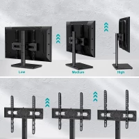Cabletech UCH0022 Univerzální stojan pro televizory s úhlopříčkou 32"-55", černý