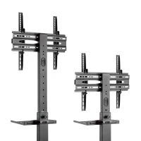 Cabletech UCH0218 Mobilný držiak na kolieskach pre televízory 32" - 55", čierny