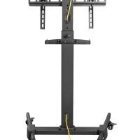 Cabletech UCH0218 Mobilný držiak na kolieskach pre televízory 32" - 55", čierny