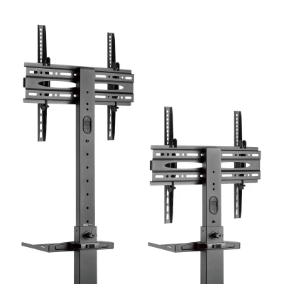 Cabletech UCH0218 Mobilný držiak na kolieskach pre televízory 32" - 55", čierny