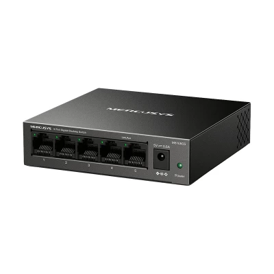 Mercusys MRS0003 5portový stolní switch RJ45, 10/100/1000 Mb/s, černý