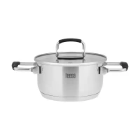 Teesa TSA0149 Sada hrncov z nehrdzavejúcej ocele COOK PRIME, 3 ks